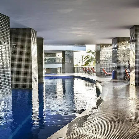 Apartamento na Beira Mar de Fortaleza - Edifício Landscape Exterior foto